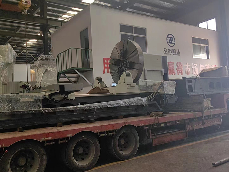 CKT61200*14米數(shù)控車鏜床發(fā)貨常州